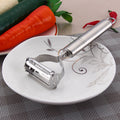 Stainless Steel Double-Ended Fruit & Vegetable Peeler