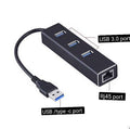 USB 3.0 Hub with Gigabit Ethernet