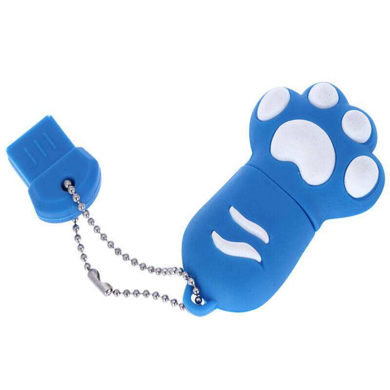 Cat Paw PVC USB Flash Drive