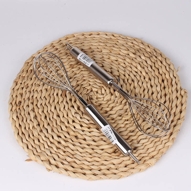 Stainless Steel Manual Egg Whisk