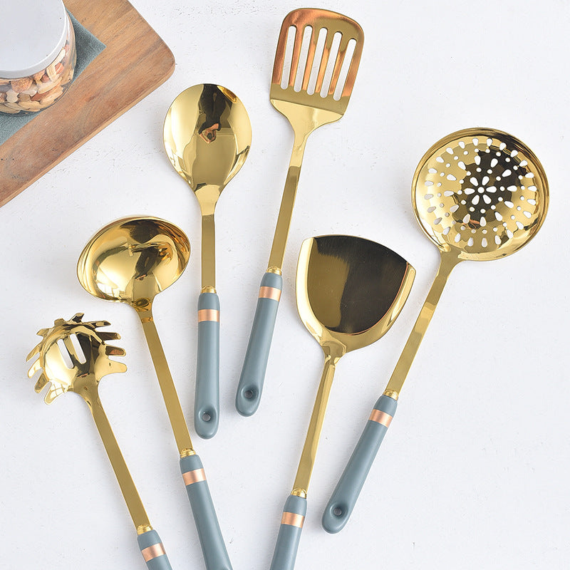 7-Piece Ceramic Kitchen Utensil Set for Home Cooking