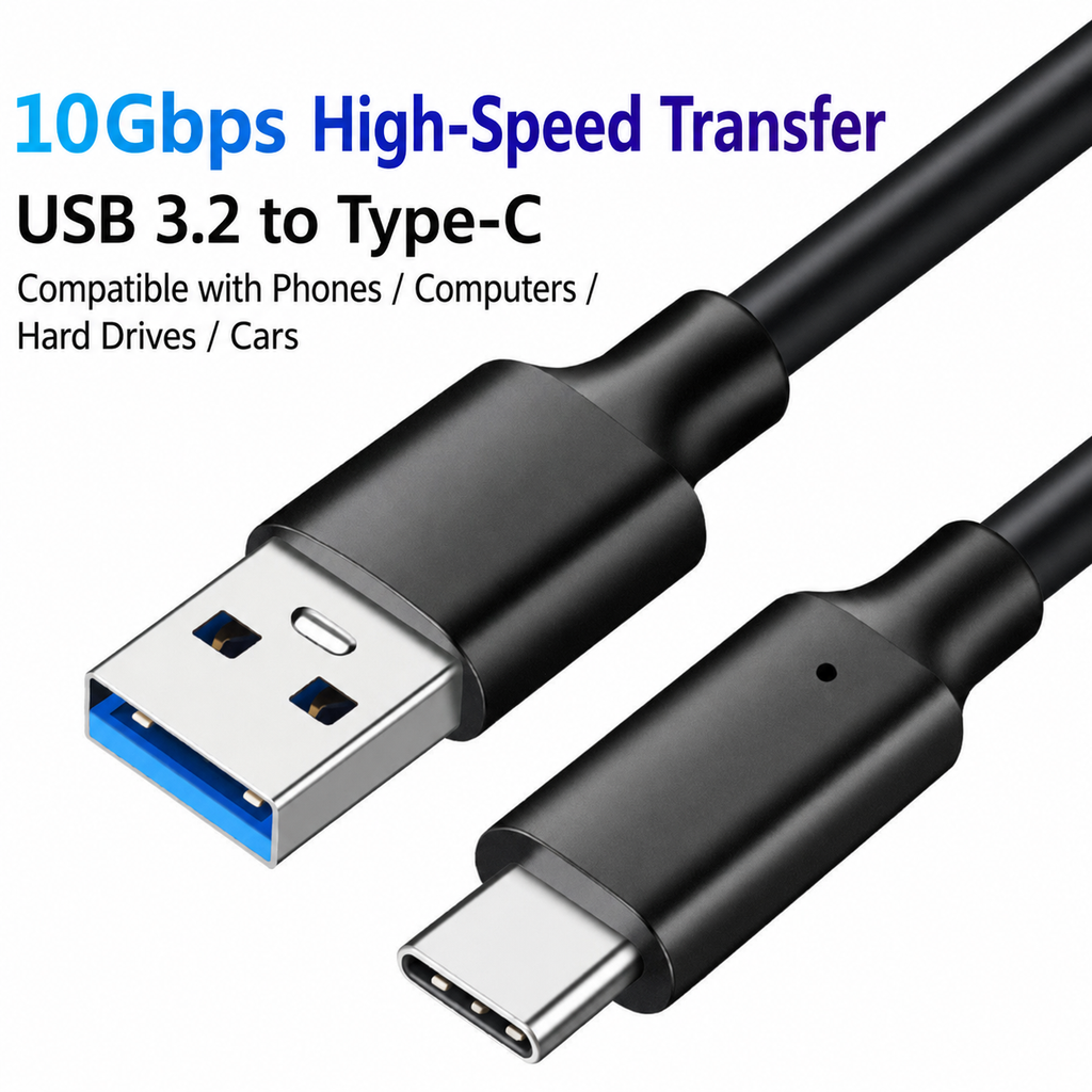USB 3.2 to Type-C 10Gbps Cable