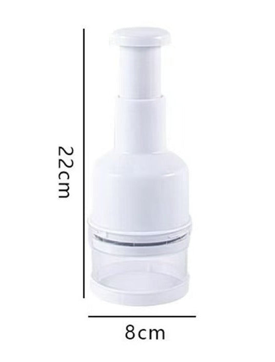 Manual Hand Press Vegetable Chopper for Kitchen Use