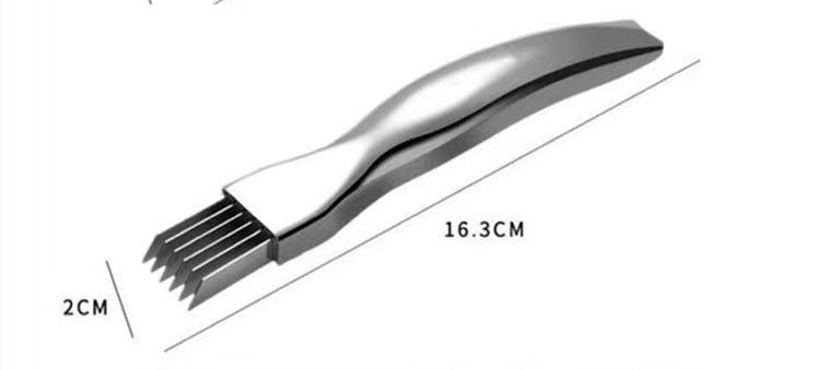 Stainless Steel Scallion Shredder for Kitchen Use