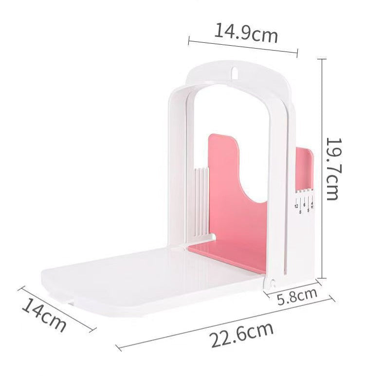 Adjustable Bread Slicer Guide for Home Baking