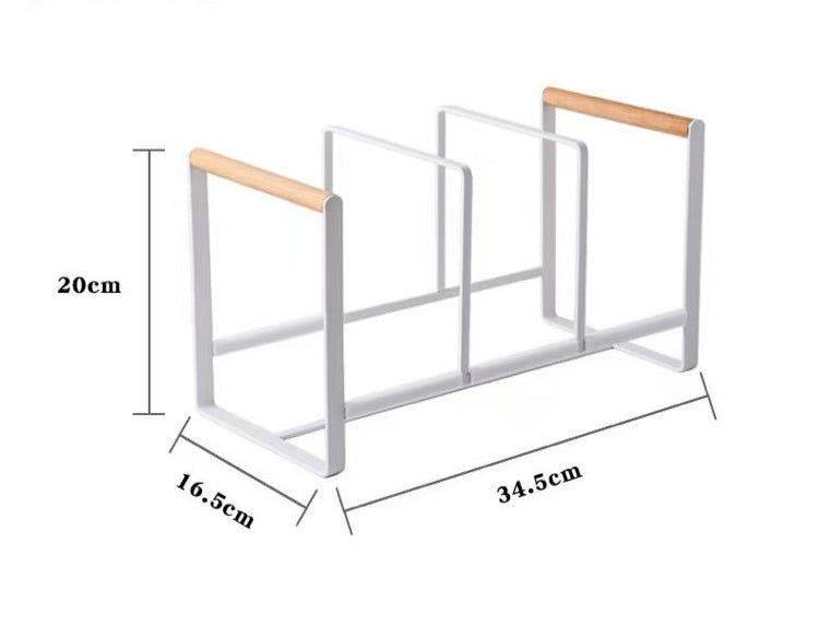 Japanese Style Iron Dish Drying Rack for Kitchen Counter