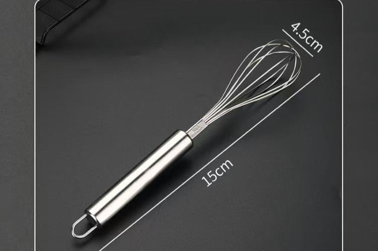 Stainless Steel Manual Egg Whisk