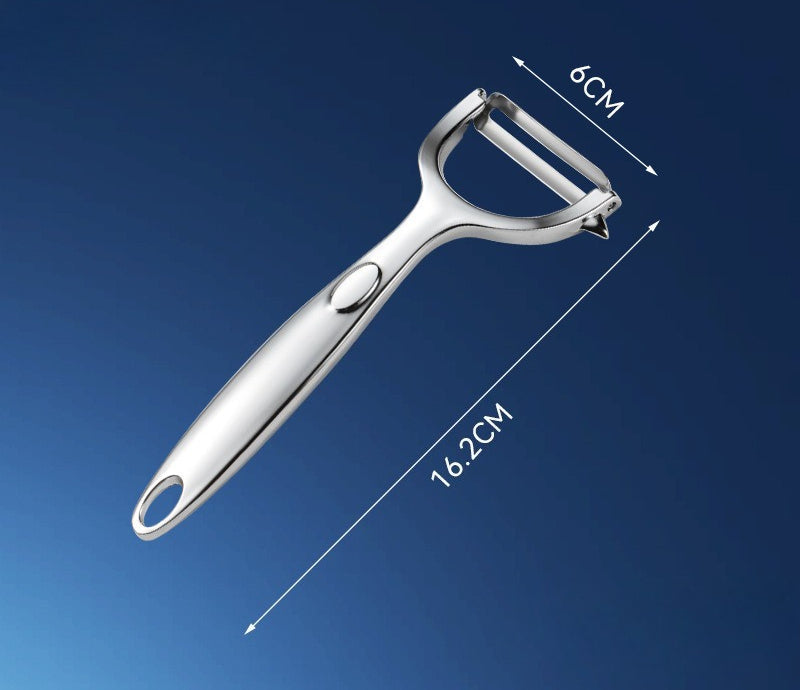Stainless Steel Press Peeler
