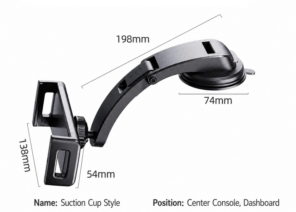 Universal Car Phone & Tablet Holder