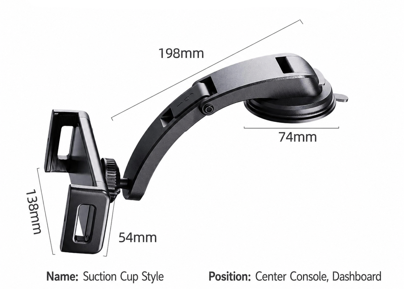 Universal Car Phone & Tablet Holder