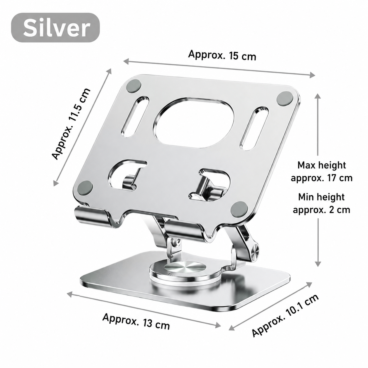 360° Rotating Metal Tablet Stand
