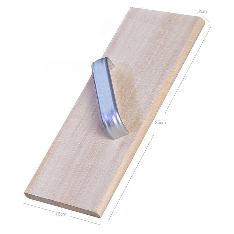Wooden Dough Holding Board for Shaved Noodles