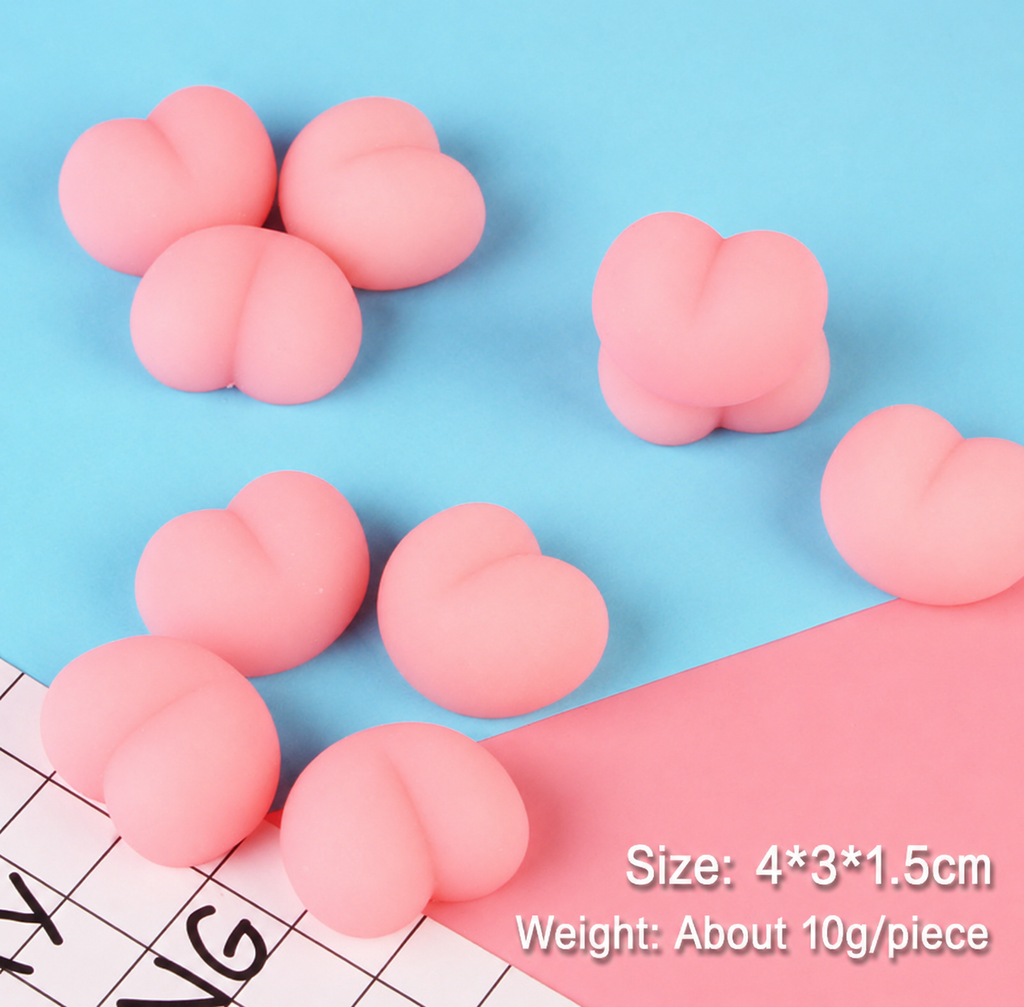 Cute Peach Squeeze Stress Relief Toy
