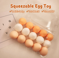 Squeezable Stress Relief Egg Toy