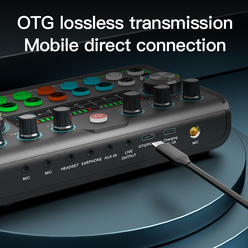 P99 Live Sound Card with Touch Control