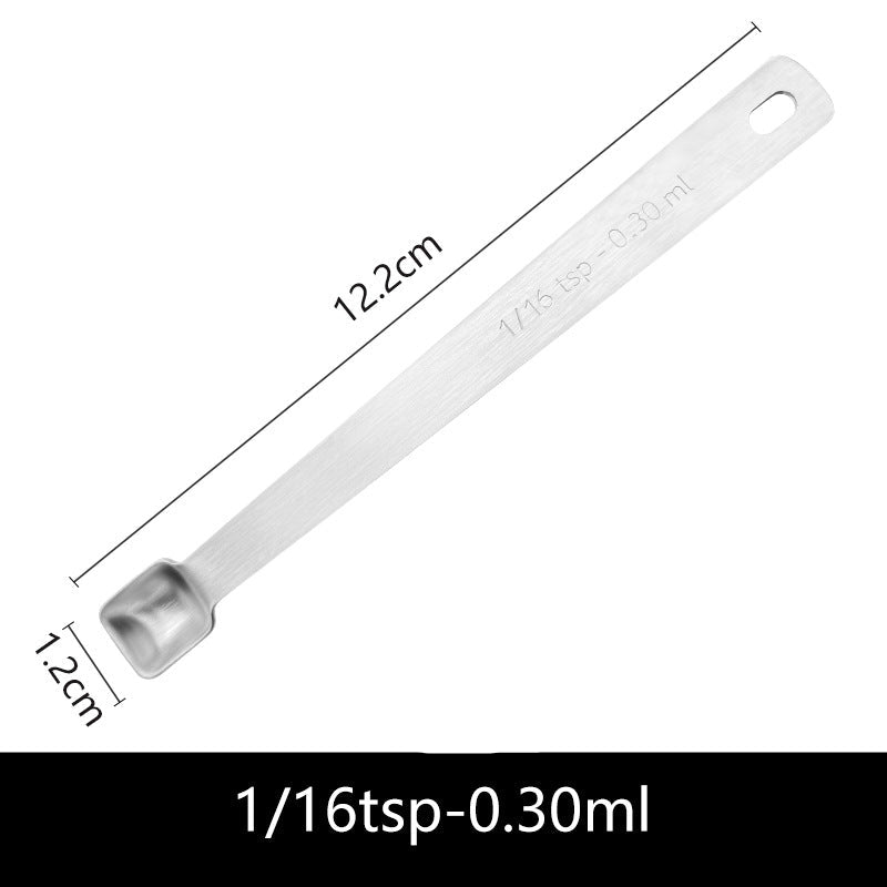 5-Piece Stainless Steel Measuring Spoon Set for Baking & Seasoning