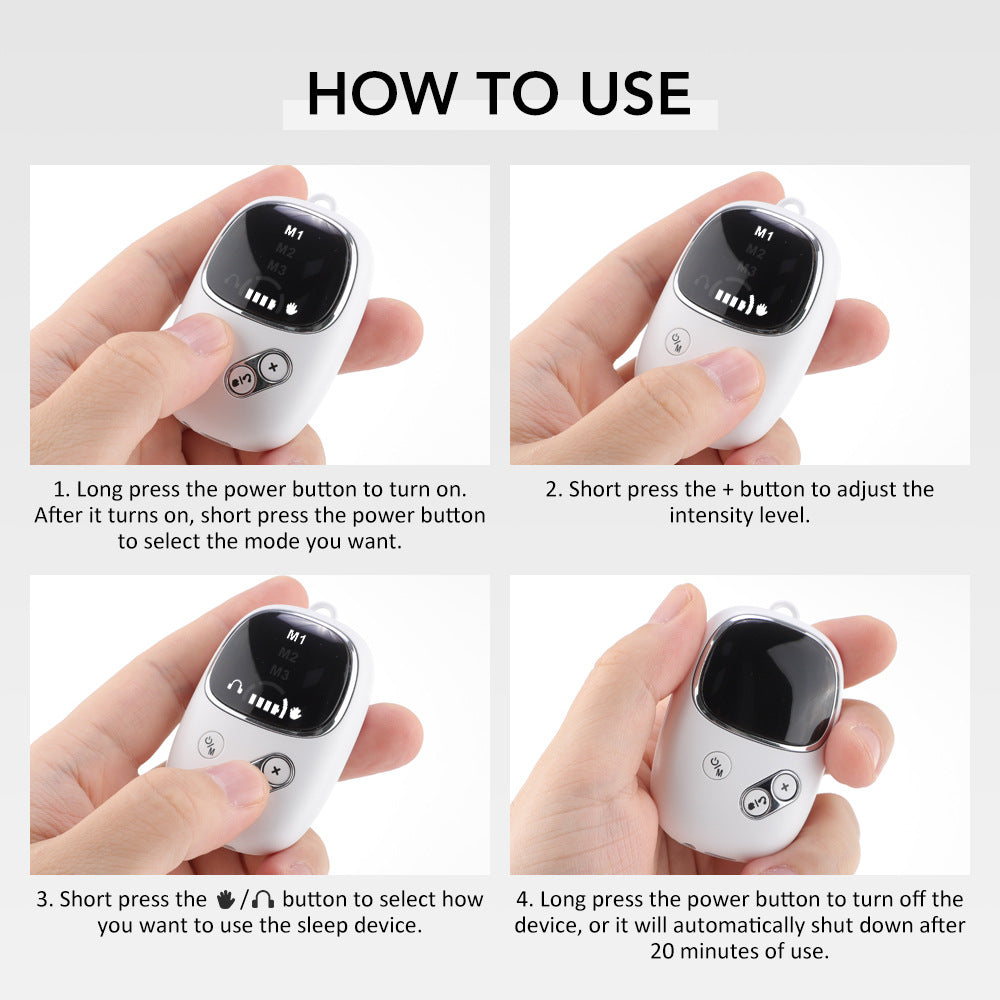 2-in-1 Smart Microcurrent Sleep Aid