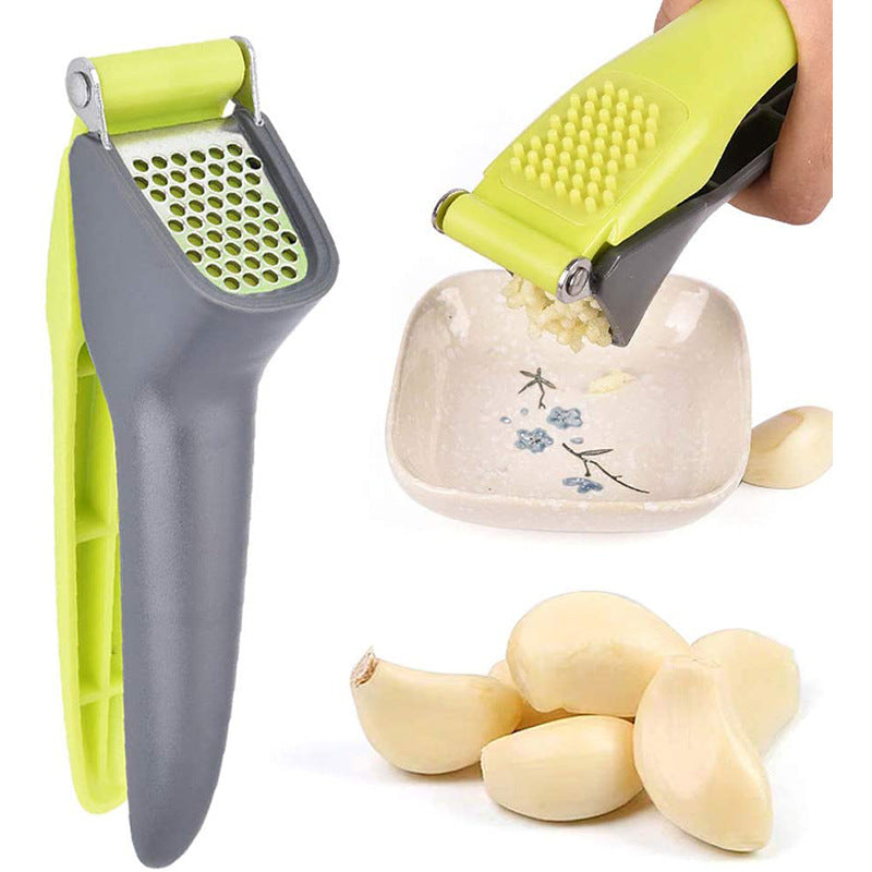 Multifunctional Stainless Steel Garlic Press