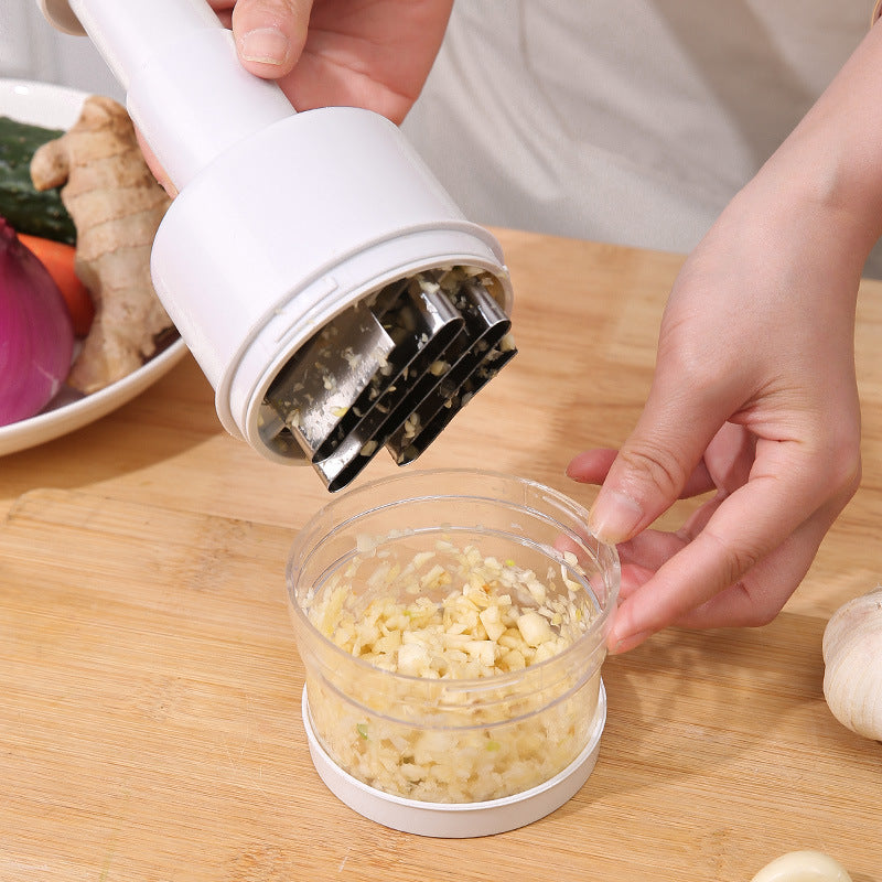 Manual Hand Press Vegetable Chopper for Kitchen Use