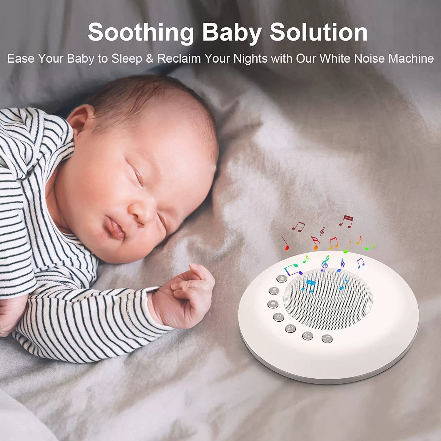 Portable White Noise Sleep Aid Lamp