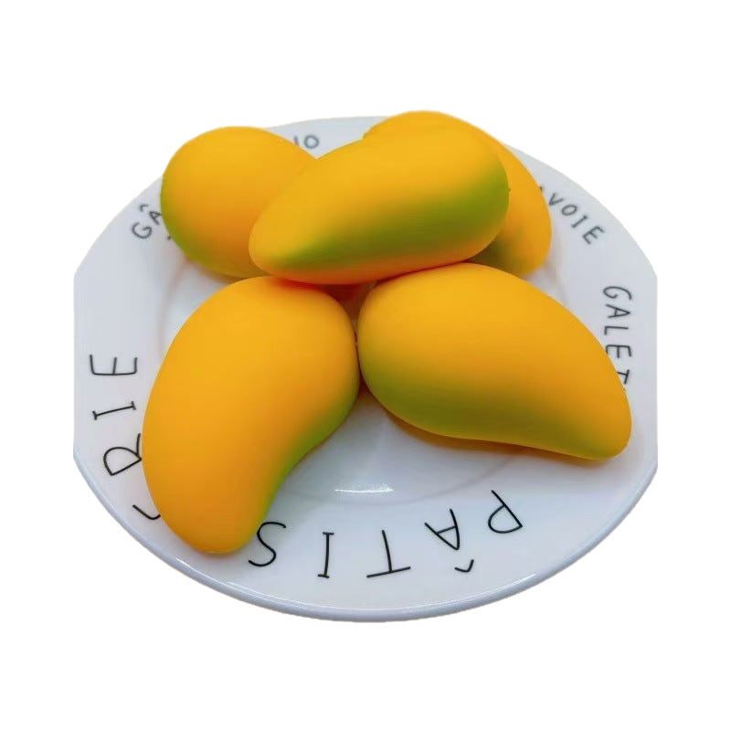 Simulated Mango Squishy Stress Relief Toy