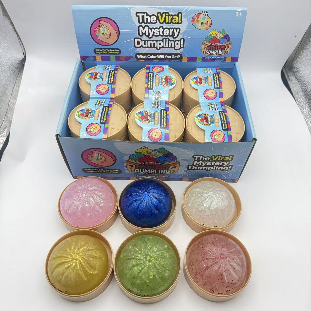 Steamed Bun Silicone Squishy Toy