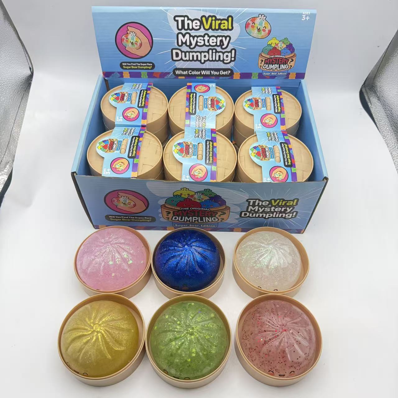 Steamed Bun Silicone Squishy Toy