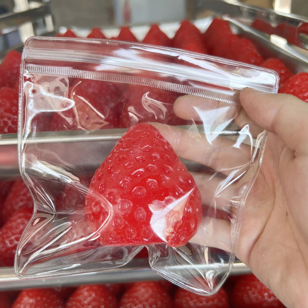 Large Strawberry Squishy Stress Relief Toy
