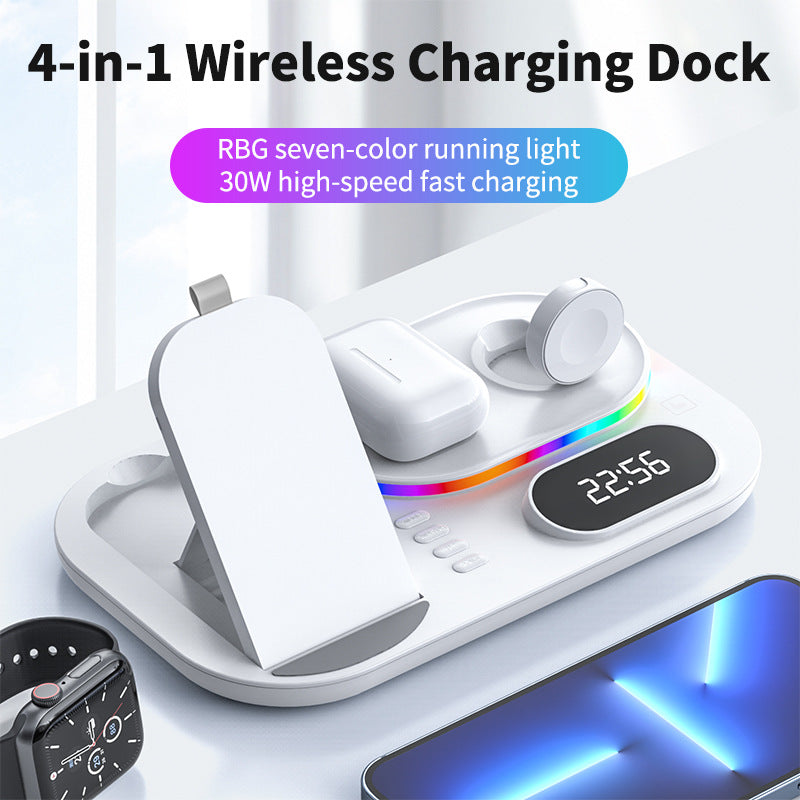 25W Foldable 3-in-1 Wireless Charger