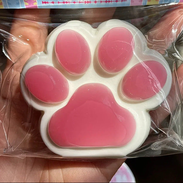 Green Grape Cat Paw Slow Rebound Squishy Toy