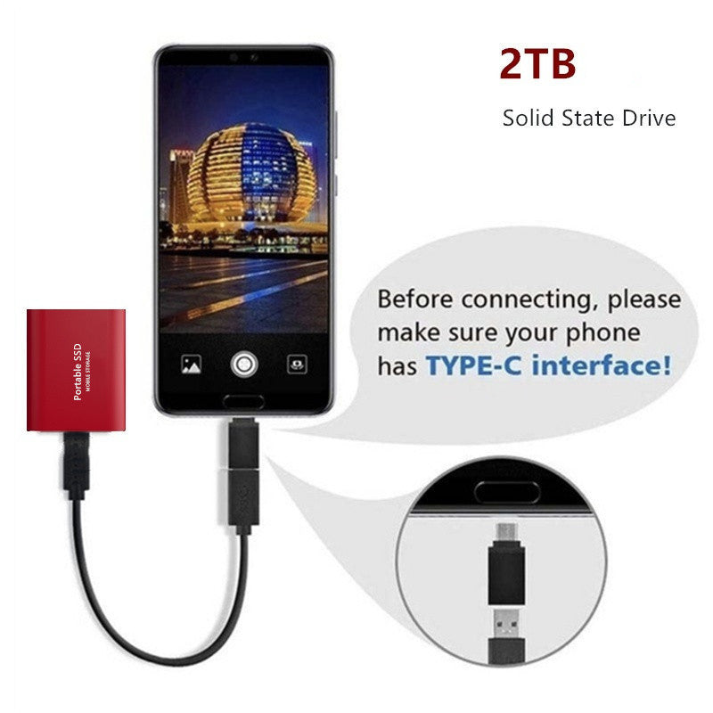 High-Speed Portable SSD Drive