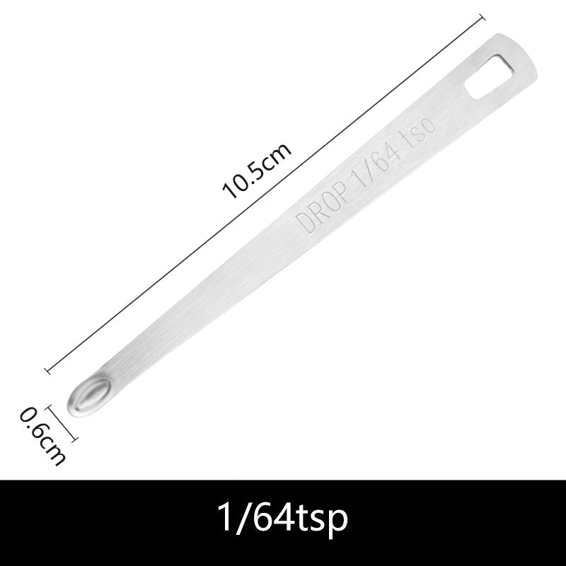 5-Piece Stainless Steel Measuring Spoon Set for Baking & Seasoning
