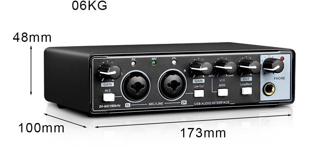 MD22 External USB Sound Card