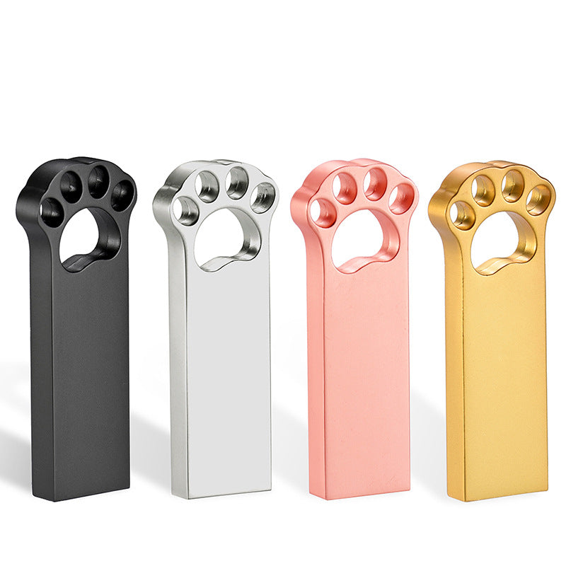 Cat Paw Metal USB Flash Drive 64GB
