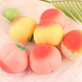 Peach Slow Rebound Squeeze Stress Relief Toy