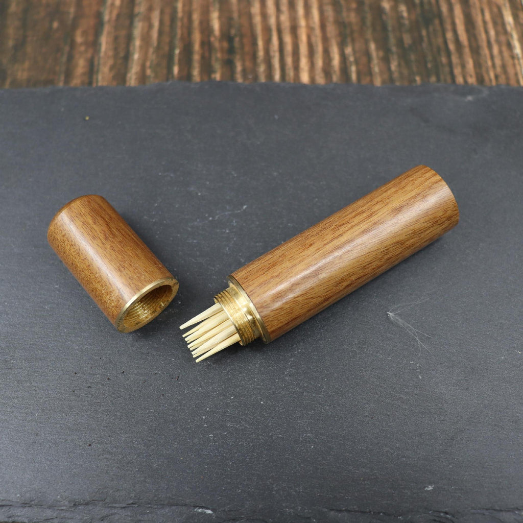 Wooden Toothpick Holder Box for Dining Table