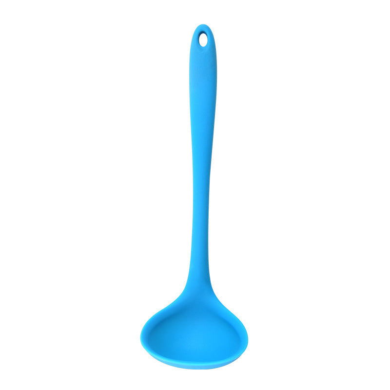 One-Piece Silicone Soup Ladle for Nonstick Cookware