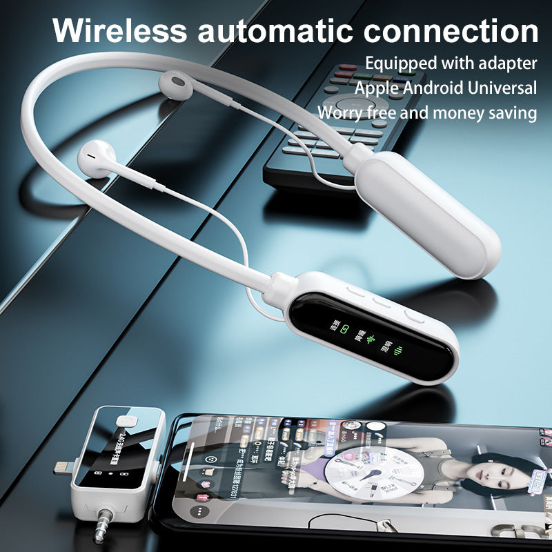 Wireless Neckband Live Sound Card Headset