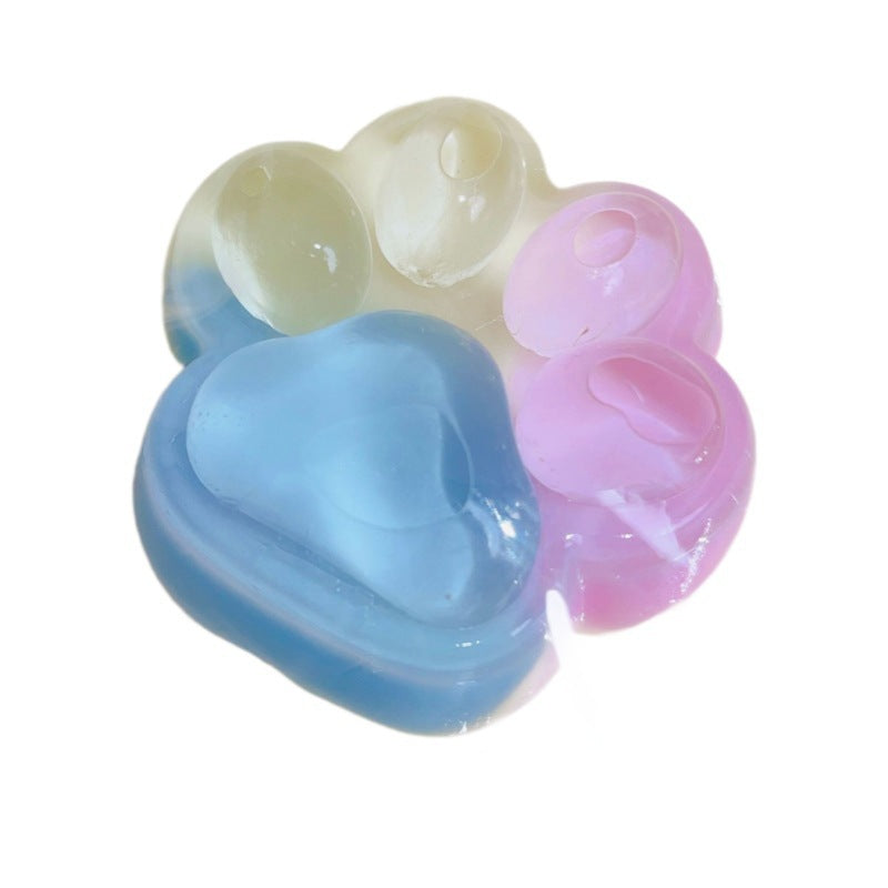 Rainbow Cat Paw Slow Rebound Squishy Toy