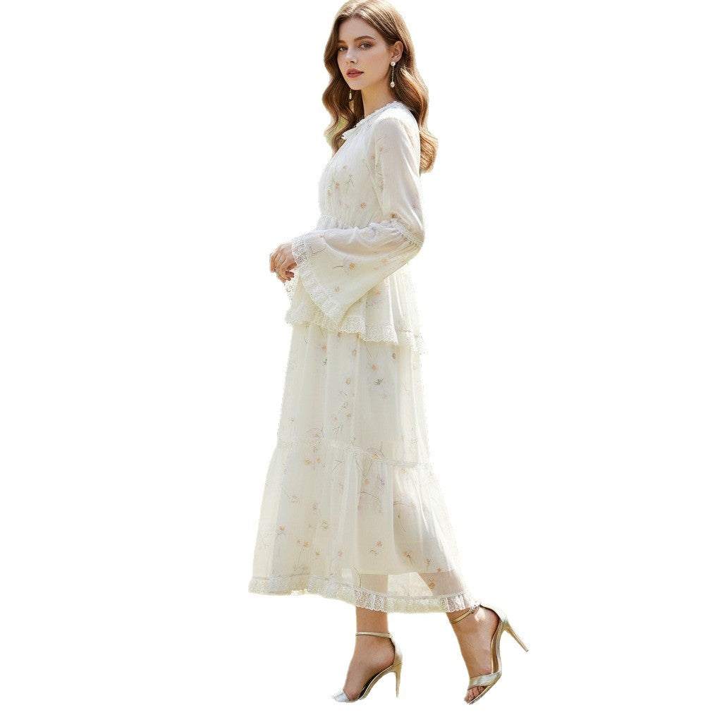 Daisy Ruffle Waist Dress