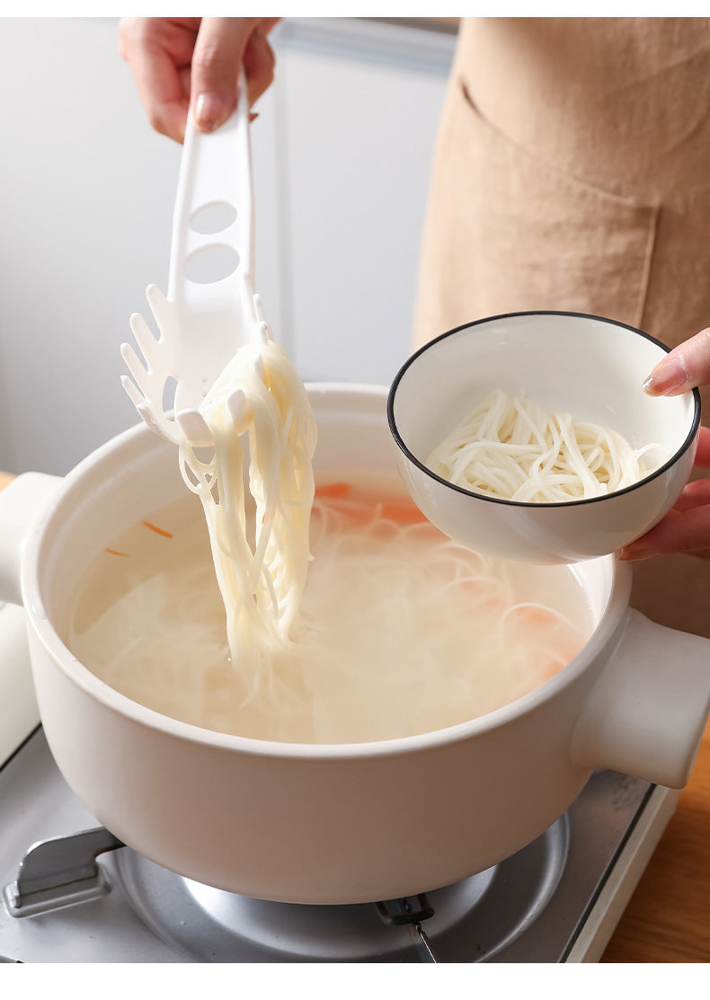 Japanese-Style Long Handle Noodle & Egg Spoon