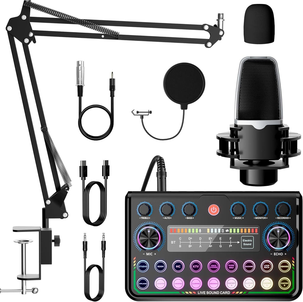 P99 Live Sound Card with Touch Control