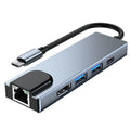 5-in-1 USB-C Hub Docking Station
