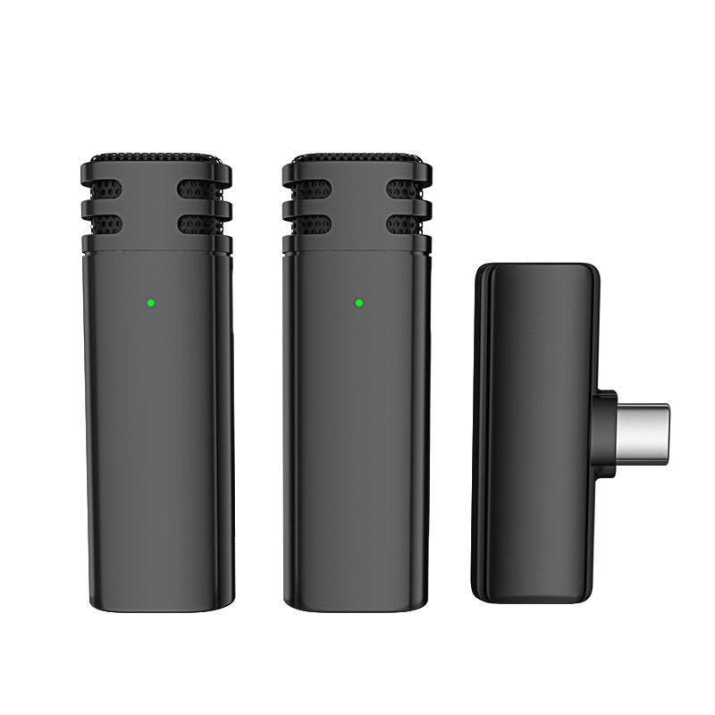 Button Wireless Lavalier Microphone