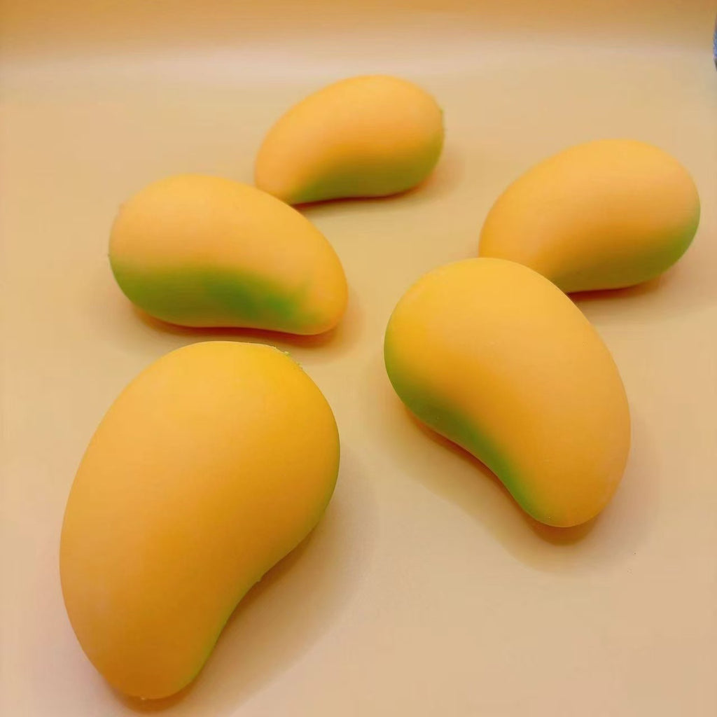 Simulated Mango Squishy Stress Relief Toy