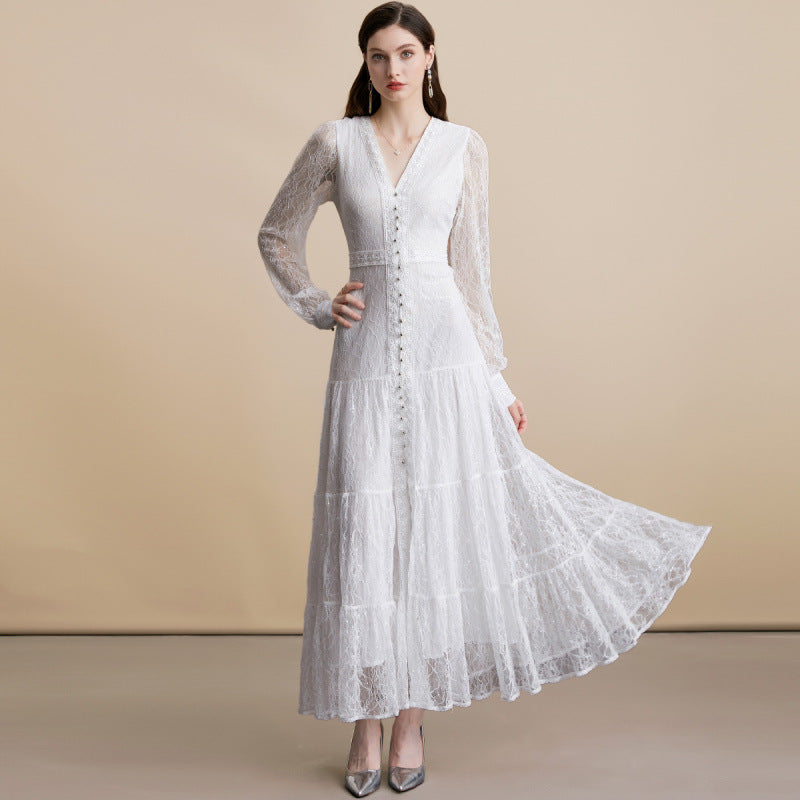 Elegant Belted Maxi Dress