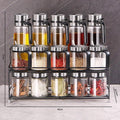 Glass Seasoning Jar and Oil Bottle Set