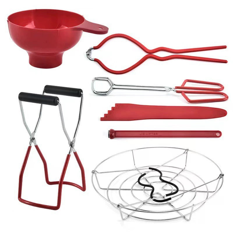 Canning Kit with Funnel & Heat-Resistant Jar Lifter