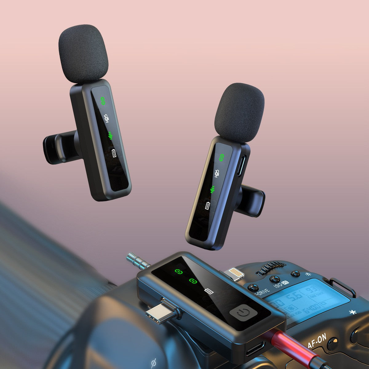 H63 Wireless Lavalier Microphone