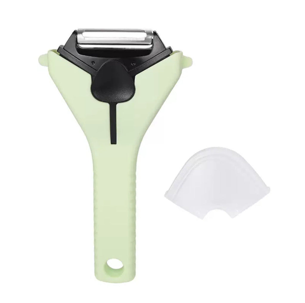 Stainless Steel 3-in-1 Triangle Peeler & Grater for Kitchen Use